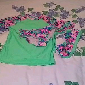 Target Cat & Jack 3-pc Swimwear 🌸
